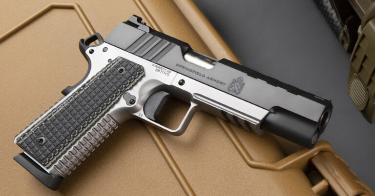 1911 EMISSARY 5" STAINLESS/BLUED CAL..45ACP SPRINGFIELD ARMORY ...